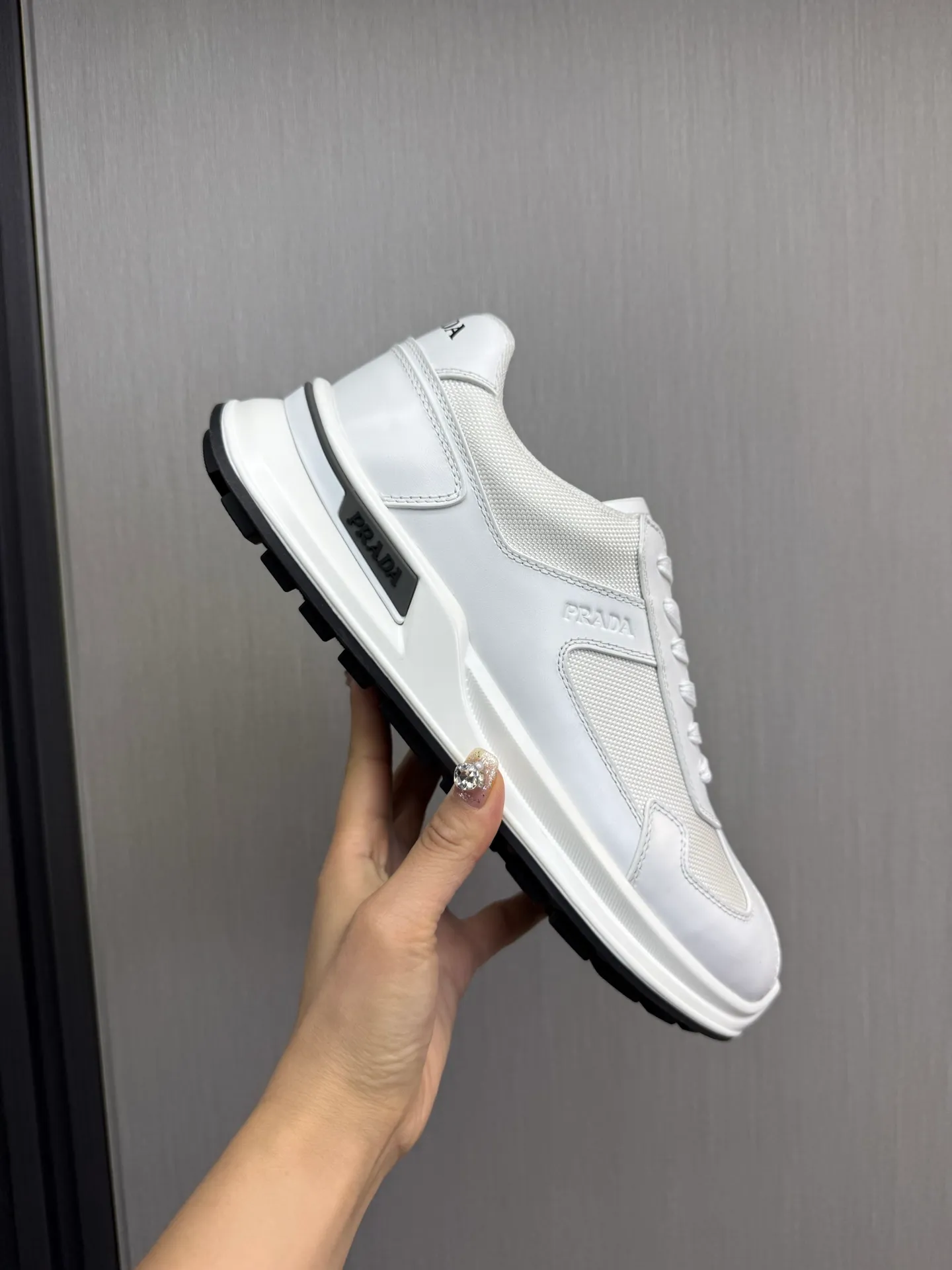 Men's shoes 💰600💰 [PRADA] Popular men's shoes shipped 👏Official website synchronized ⬆️Original cowhide fabric + cowhide lining, 1⃣️:1⃣️reproduction, original sole, 38-45 (45. Customized, non-refundable)
